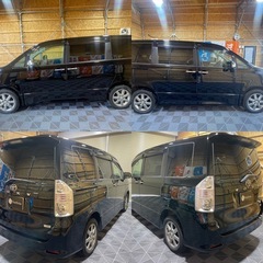 トヨタ　ヴォクシー　平成21年　ZS煌Ⅱ  4WD 14.5万キロ　車検令和8年10月まで　両側電動スライド　純正ナビ　フルセグTV バックカメラ　ETC HIDヘッド　の画像