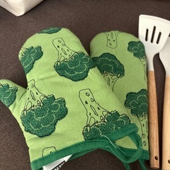調理器具セット ケース付き ミトン付きの画像