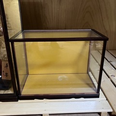 ガラスケース2個セットの画像