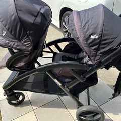 カトージ 2人乗りベビーカーの画像