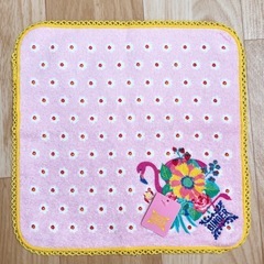 ハンドタオル ハンカチ 5枚セット 女の子向けの画像