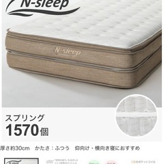 ニトリダブルマットレスの画像