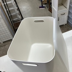 O2509-126 収納ボックス フタ付き 大 中古の画像