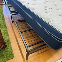 【愛品館八千代店】ニトリ　ダブルベッド　デュアルポケットシルキー③の画像