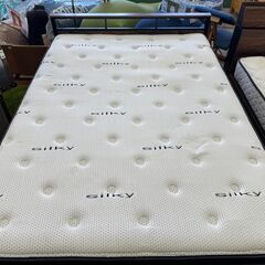 【愛品館八千代店】ニトリ　ダブルベッド　デュアルポケットシルキー③の画像