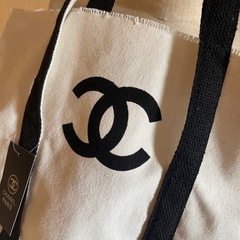新品シャネルCHANEL非売品エコバッグの画像