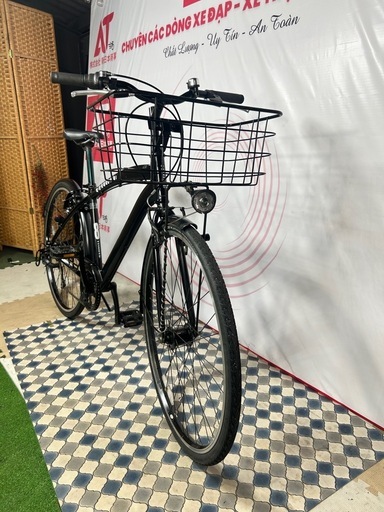 No.515 アサヒサイクル SX700A 17エッジエイト 700S ツヤケシブラック1x7段変速クロスバイク