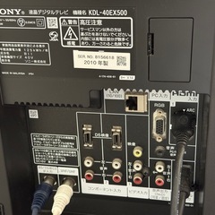 SONY ソニー フルHD液晶テレビ KDL-40EX500 40インチの画像