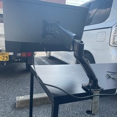 値下げ！dell 25型モニター UP2516Dt アーム付き の画像
