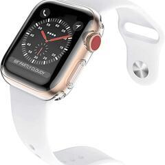 Apple Watch用ケース アップルウォッチ保護カバー ガラスフィルムの画像
