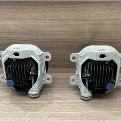 LA700Sダイハツウェイク純正　LED内蔵フォグランプユニット(メッキ加飾付)の画像
