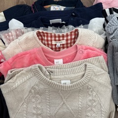 90センチ　女の子用　秋冬トップス16点セットの画像
