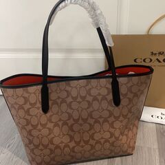 [コーチ] トートバッグ ショルダーバッグ 手提げバッグ city tote 010の画像