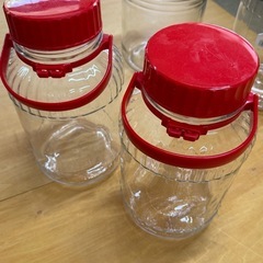 果実酒　瓶　梅酒　梅干し　(5L、8L、2個ずつあります)の画像