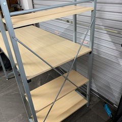★店舗・出張買取実施中★机　デスク　ナチュラル　棚付きの画像
