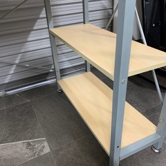 ★店舗・出張買取実施中★机　デスク　ナチュラル　棚付きの画像