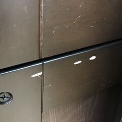 ★リユースのサカイ春日部店★KJ11675 ニトリ チェストラック ダークブラウン H175×W41×D40 クリーニング済みの画像