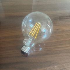 LEDフィラメント電球 MO-L002-YL 未使用に近いの画像