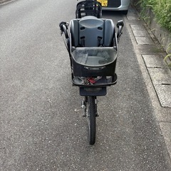 中古　3人乗り対応子乗せ　電動自転車　YAMAHA　PAS　KISS　の画像