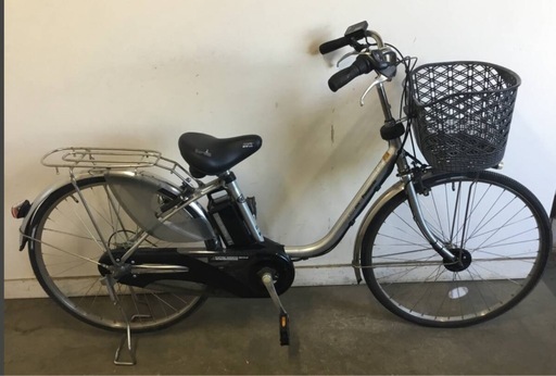 A-123△ y 岐阜発/パナソニック/viviDX/電動アシスト自転車/ 26インチ/3段変速/バッテリー6.6Ah/充電器なし/走行確認/管20s/R7.8/31 △