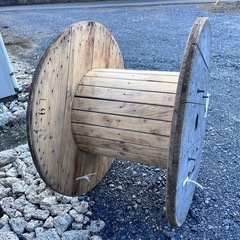 ケーブルドラム１１５センチ（グレー色）の画像