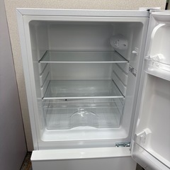 ⭐️NITORI⭐️ 冷凍冷蔵庫 2021年 106L ⚠️傷あり 大阪市近郊配送無料の画像