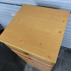 ★店舗・出張買取実施中★タンス　服収納　木製　6段　引き出しの画像