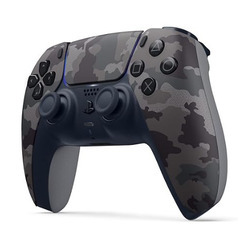 【PS5/PS4】ワイヤレスコントローラー グレー カモフラージ【DualSense 】の画像