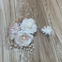 結婚式、成人式、浴衣　髪飾りの画像