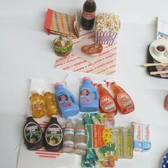ミニチュア リーメント ぷちサンプル 17弾 夢のアメリカンライフ 7種 小物ほとんど有　まとめて　まとめ売り　ミニフィギュア　☆ PayPay(ペイペイ)決済可能 ☆ 札幌市 豊平区 平岸 平岸店の画像