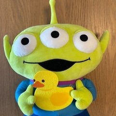 【新品】リトルグリーンメン　あひる　ぬいぐるみの画像