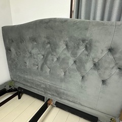 Francfrancダブルベッドフレームのみの画像