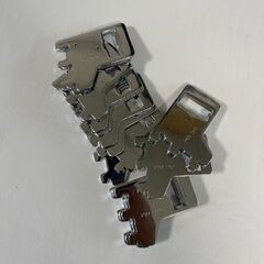 角バー9本　什器　棚受け9組　スチールの画像
