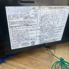 シャープ　電子レンジの画像