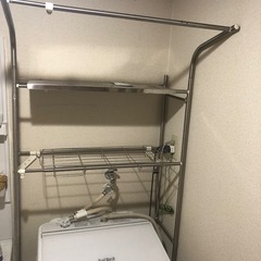 洗濯機ラックの画像