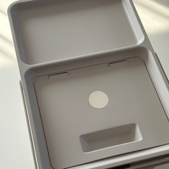 IKEA イケア　ホルバル　ゴミ箱　22L グレーの画像