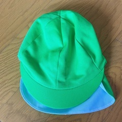ジャクエツ カラー帽子 保育園 緑 記名無し