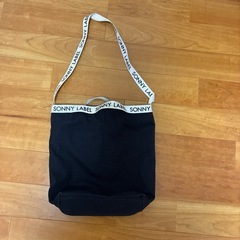 SONNY LABEL ブラックトートバッグの画像