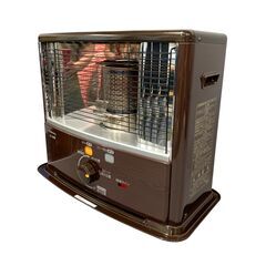 25C414_ジA CORONA コロナ 石油ストーブ BX-2922WY 2022年製 開放式 災害時対応 点火動作確認済み 現状品 中古の画像