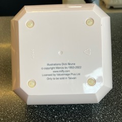 M2509-103 ミッフィー ティッシュケース インテリア くすみピンク キズ汚れ有りの画像