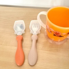 【おまけ付き】EDISONmamaフォーク&スプーン★他の商品とのまとめ買い優先★の画像