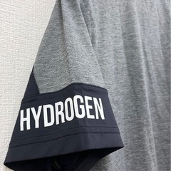 M【中古品】ハイドロゲン HYDROGEN TENNIS Tシャツ スカル M テニスウェア スポーツ トレーニングウェア 半袖 バイカラーの画像