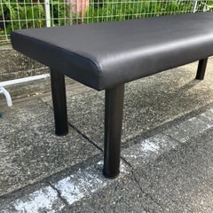マッサージベッド　エステベッド　茶色　ブラウン　脚取り外し可能【184×69.5高60】の画像
