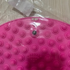 【新品未使用】足ツボマット 指圧ボード足裏マッサージ 省スペース　足ツボ押し 足つぼマット 足踏みマット 滑り止め靴下付きの画像