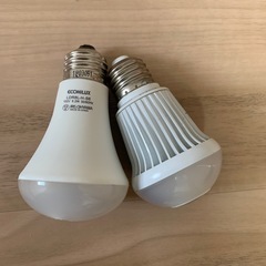 シーリングライト　センサー電球　2個セットの画像