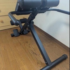 リーディングエッジ　背筋トレーニング用　折り畳み　バックエクステンションベンチ
の画像