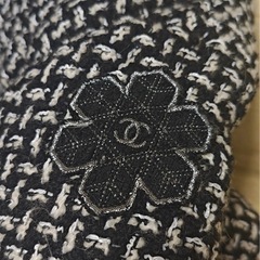 CHANEL ツイード ダウンジャケット 36の画像