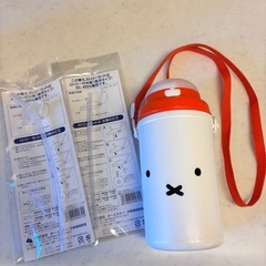 ミッフィーちゃん 水筒・替えストローの画像