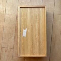 IKEA BONDLIAN 竹製 ティッシュケース 木製ティッシュボックスの画像