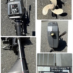 ジャンク品　TOHATSU　トーハツ　314 船外機　小型船舶用　2.5馬力　2馬力　レジャーの画像